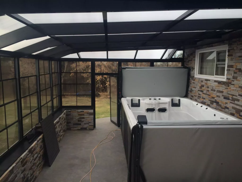 3 Season Room With Swim Spa