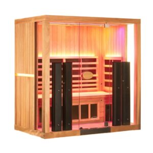 3 person home infrared sauna