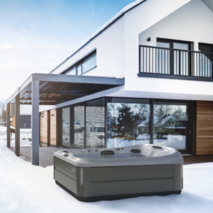 Jacuzzi®️ Hot Tub Wellness Benefits - Jacuzzi Hot Tub In The Snow